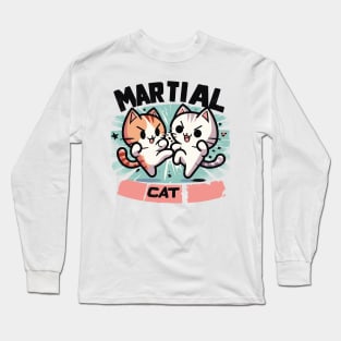 Martial Cat Long Sleeve T-Shirt
